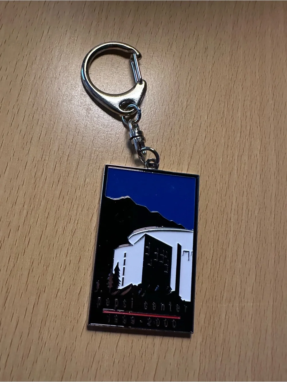 DENVER PEPSI CENTER INAUGURAL EVENT 1999 KEY RING CELINE DION